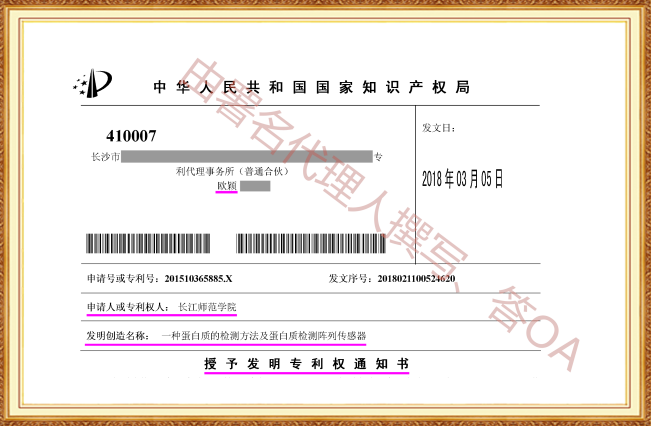 长沙欧诺知识产权代理有限公司,知识产权代理,长沙专利代理,专利代办哪家好,专利申请,发明专利申请